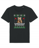 amuzant cu motive de Crăciun - Christmas is coming Tricou mânecă scurtă Unisex Rocker