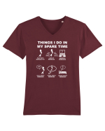 MERMAID Tricou mânecă scurtă guler V Bărbat Presenter