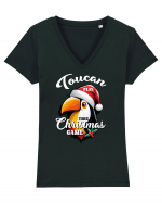 Toucan play this Christmas game Tricou mânecă scurtă guler V Damă Evoker