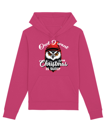 Owl I want for Christmas is sleep Raspberry