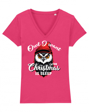 Owl I want for Christmas is sleep Raspberry