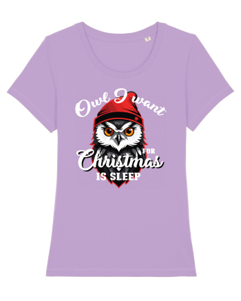 Owl I want for Christmas is sleep Lavender Dawn