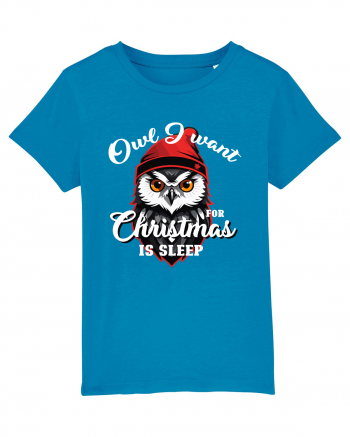 Owl I want for Christmas is sleep Azur