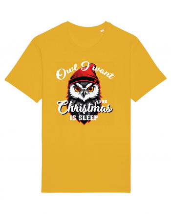 Owl I want for Christmas is sleep Spectra Yellow