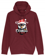 Owl I want for Christmas is sleep Hanorac cu fermoar Unisex Connector