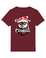 Owl I want for Christmas is sleep Tricou mânecă scurtă  Copii Mini Creator
