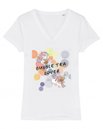 BUBBLE TEA LOVER White