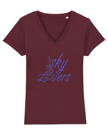 Sky lovers Burgundy