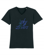 Sky lovers Tricou mânecă scurtă guler V Bărbat Presenter