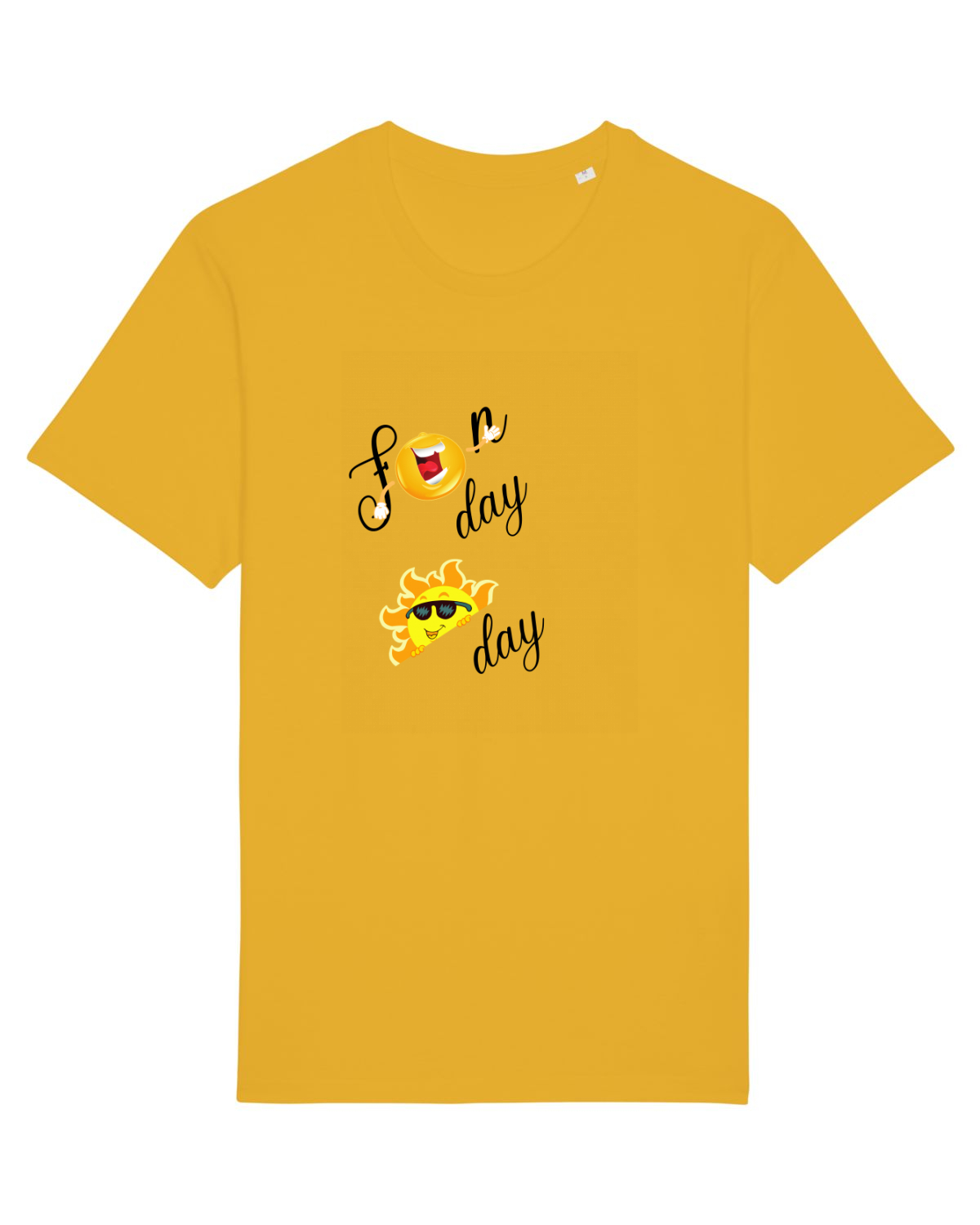 Tricou mânecă scurtă Unisex Rocker Spectra Yellow