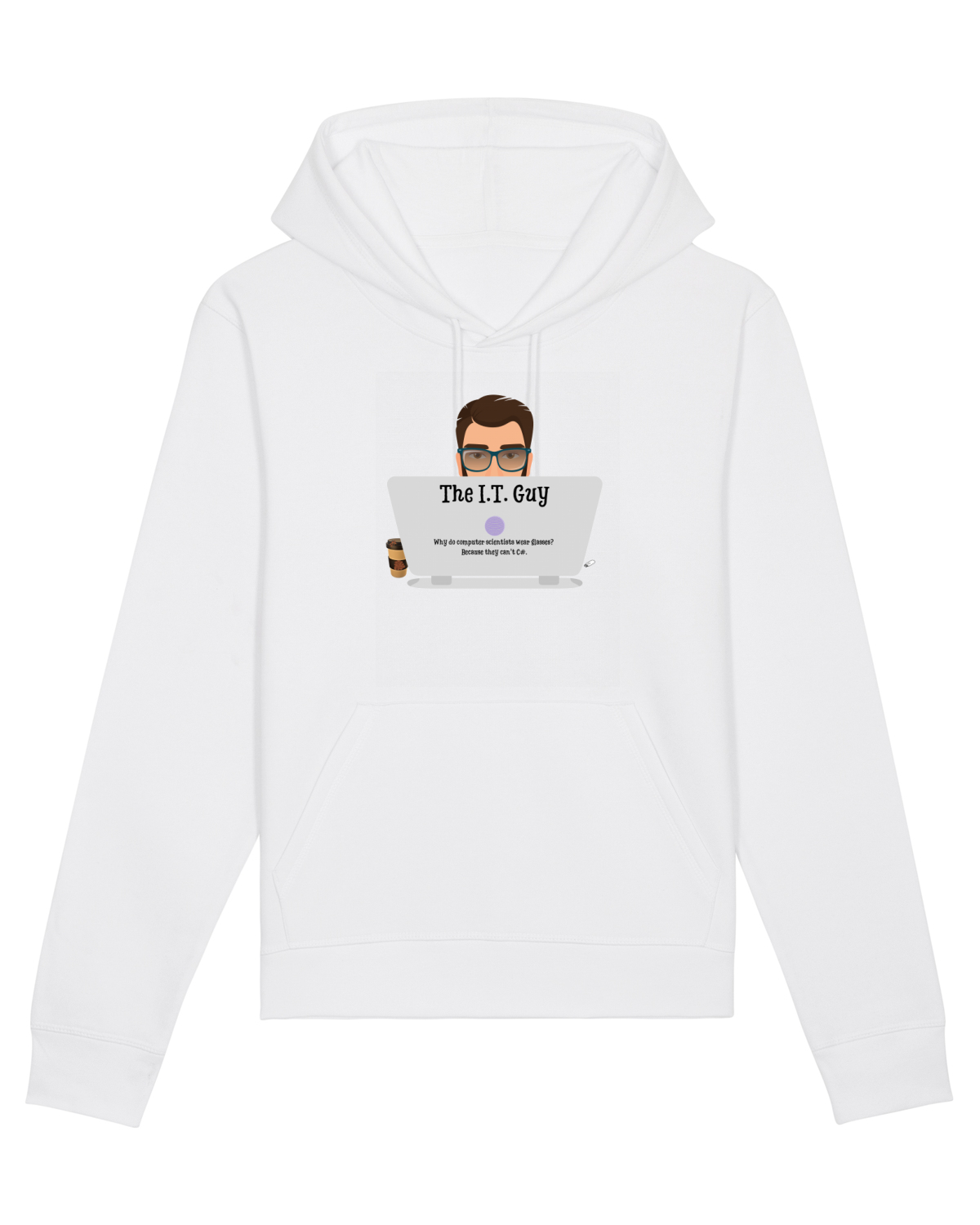 Hanorac Unisex Drummer White