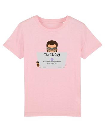 IT Jokes Cotton Pink