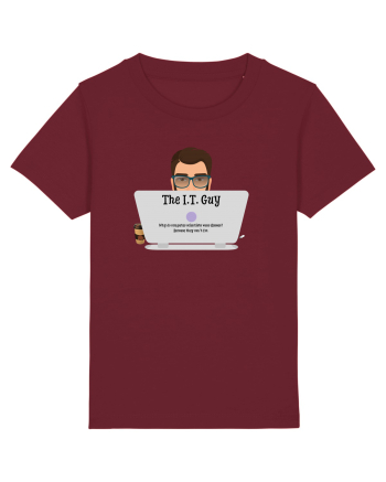 IT Jokes Burgundy