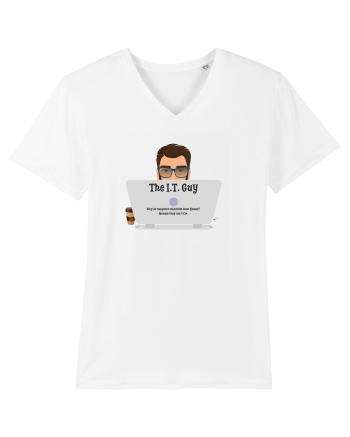 IT Jokes White