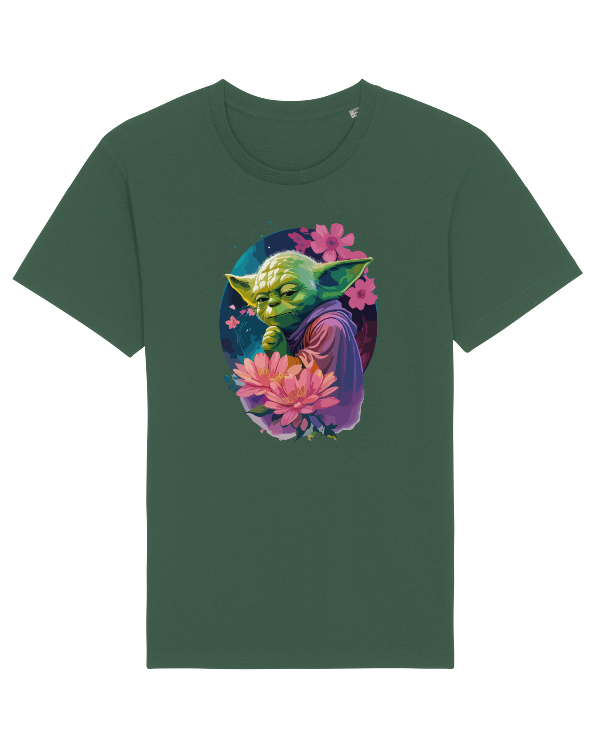 Tricou mânecă scurtă Unisex Rocker Bottle Green