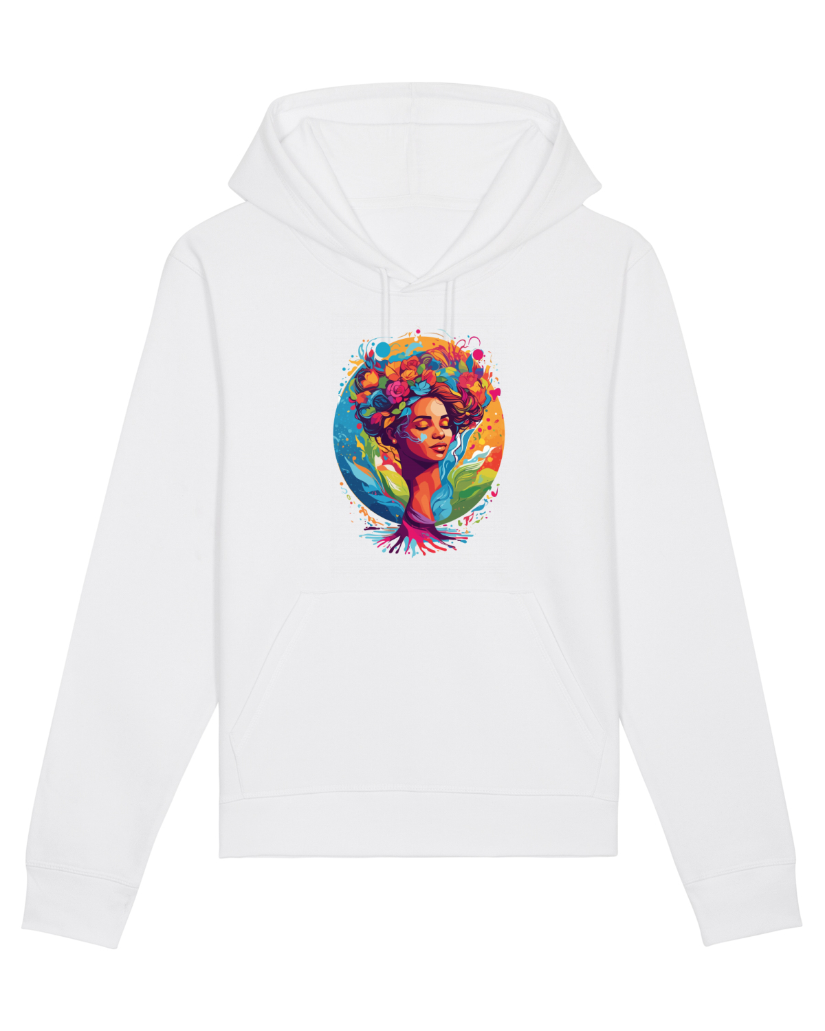 Hanorac Unisex Drummer White