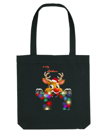 Merry Deery Christmas Black