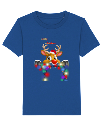 Merry Deery Christmas Majorelle Blue