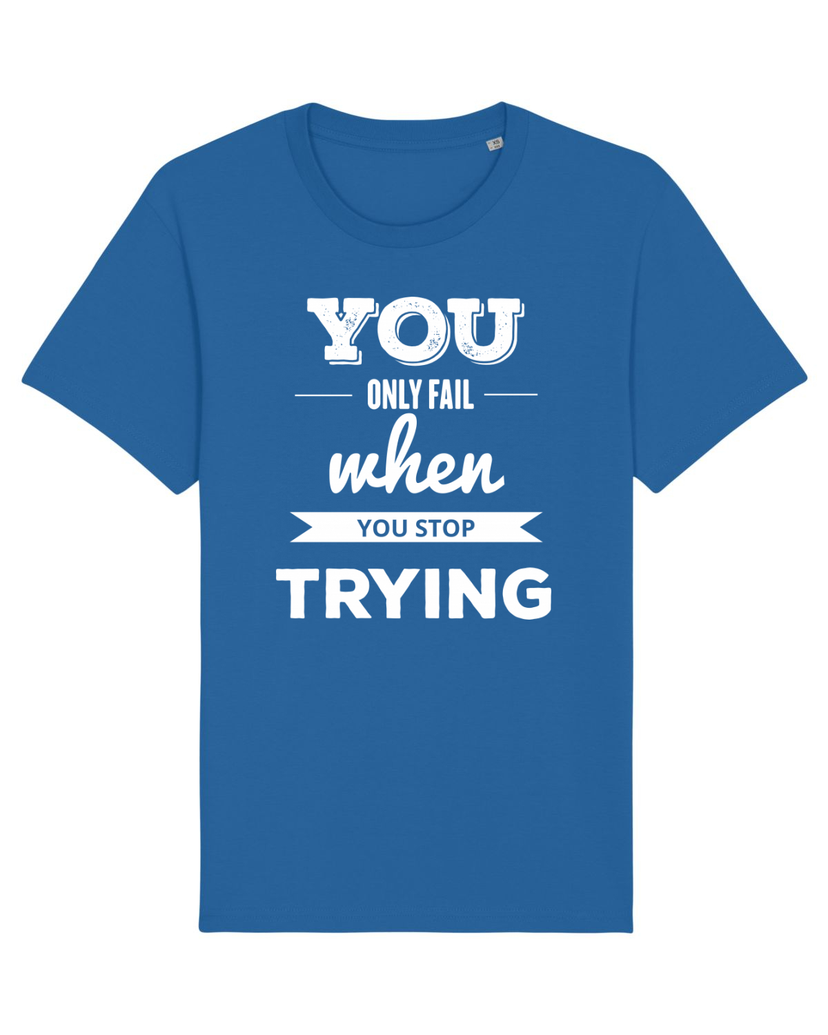 Tricou mânecă scurtă Unisex Rocker Royal Blue