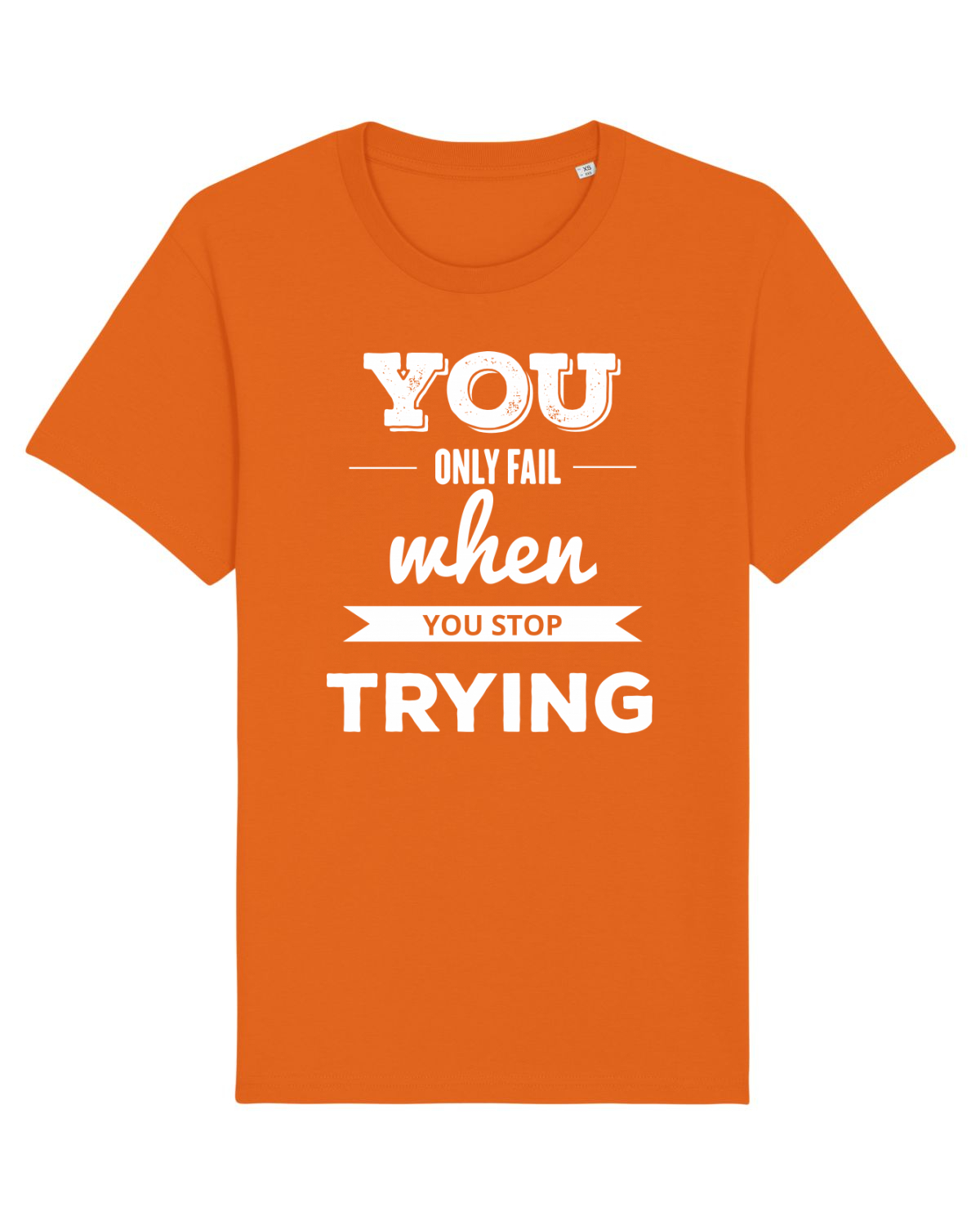 Tricou mânecă scurtă Unisex Rocker Bright Orange