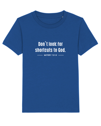 Don't look for shortcuts to God Majorelle Blue