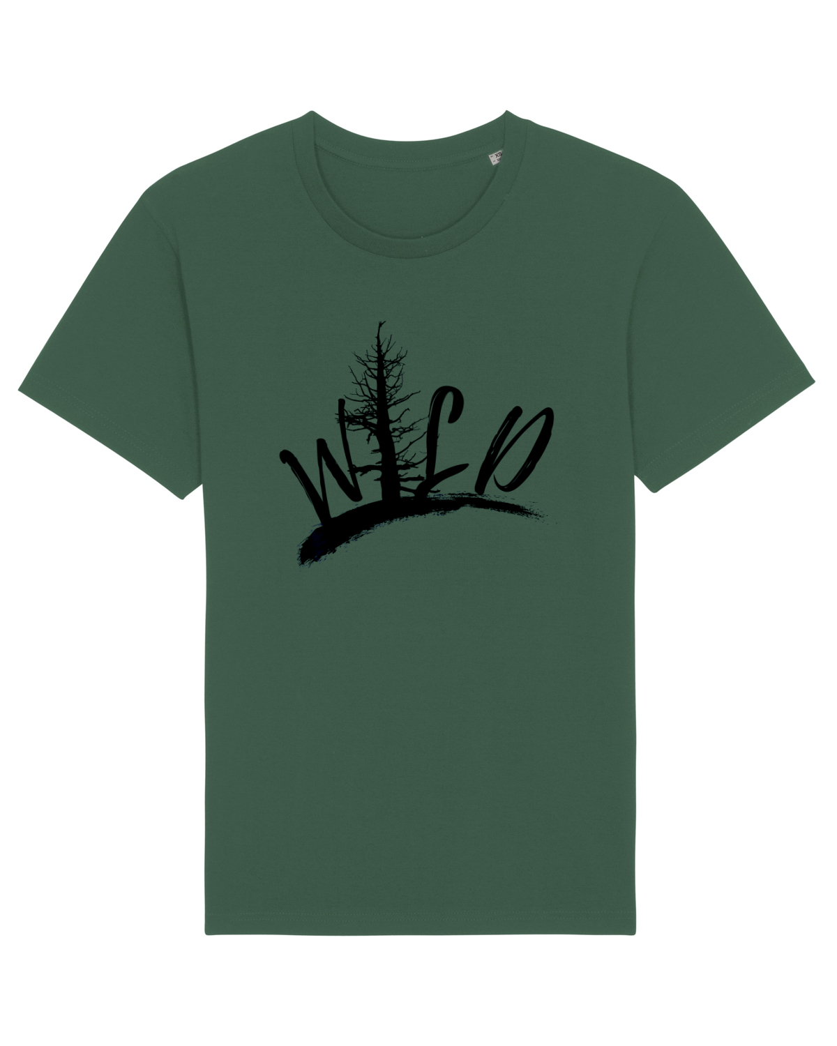 Tricou mânecă scurtă Unisex Rocker Bottle Green