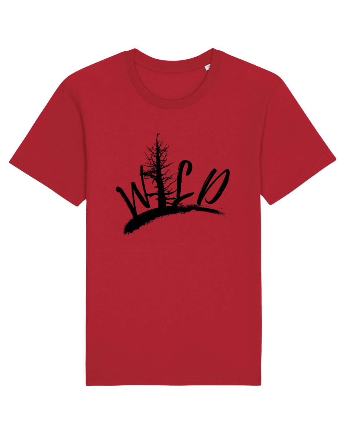 Tricou mânecă scurtă Unisex Rocker Red