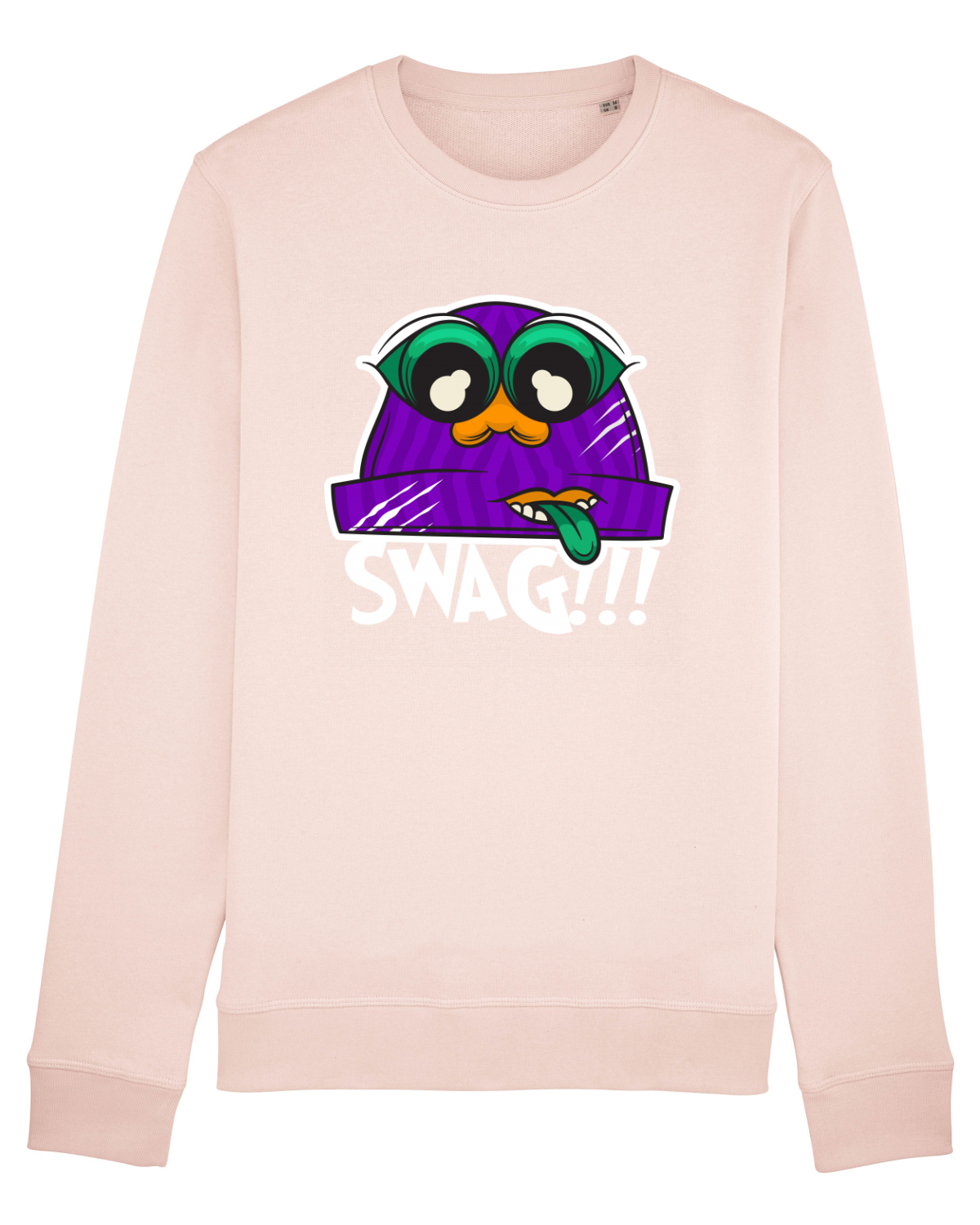 Bluză mânecă lungă Unisex Rise Candy Pink