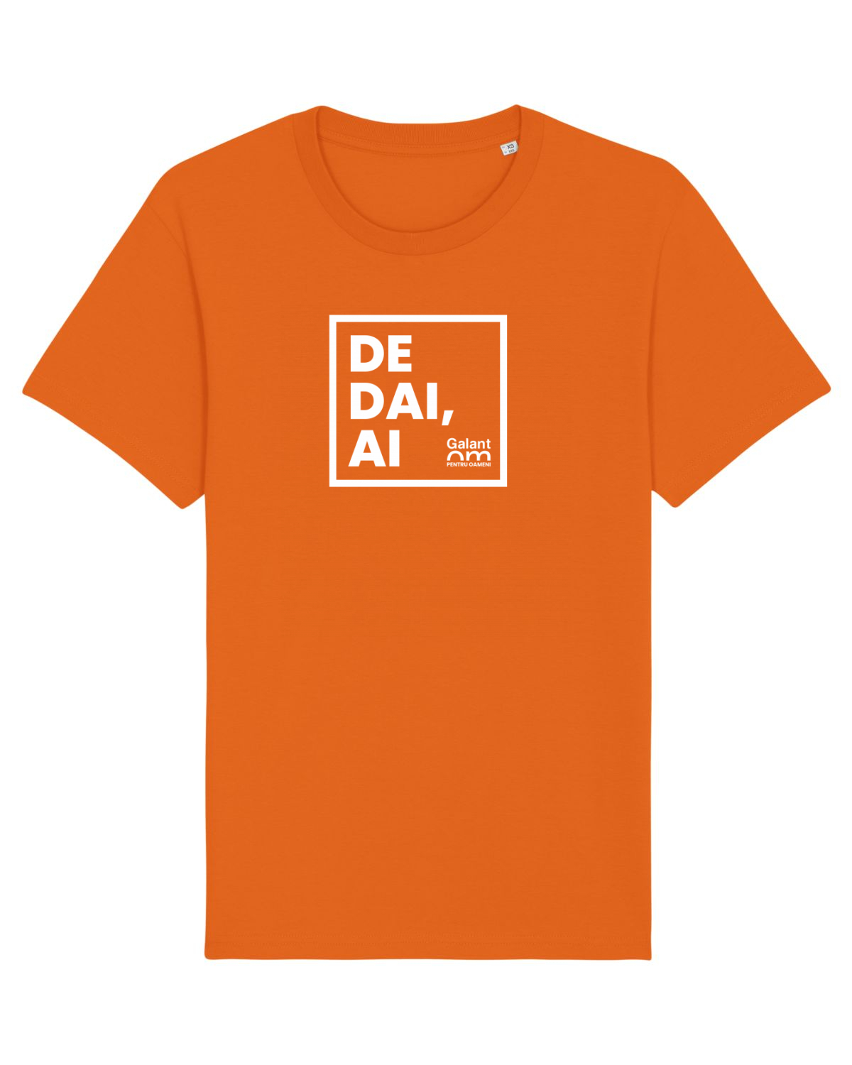 Tricou mânecă scurtă Unisex Rocker Bright Orange