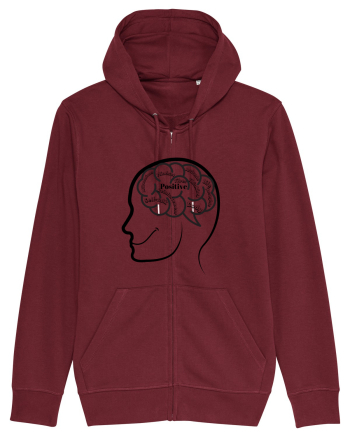 Positive life Burgundy