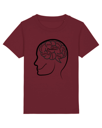 Positive life Burgundy