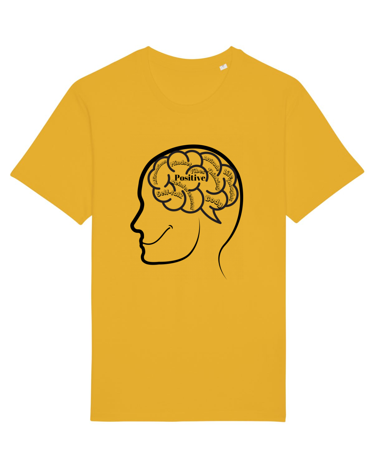 Tricou mânecă scurtă Unisex Rocker Spectra Yellow