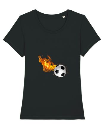 Ball on fire Black