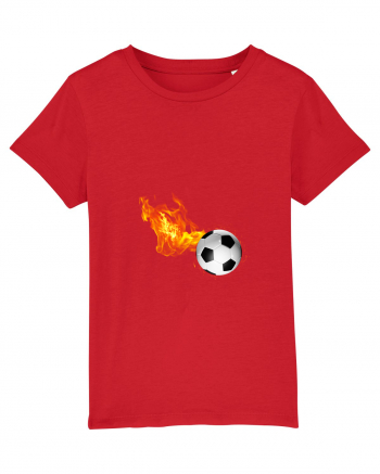 Ball on fire Red