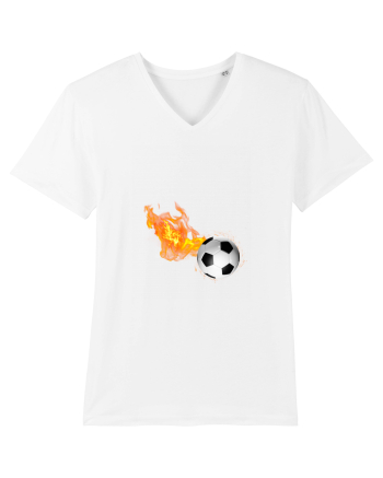 Ball on fire White