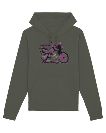 Adventure motorcycles are fun Transalp 600 Khaki