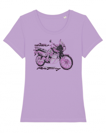 Adventure motorcycles are fun Transalp 600 Lavender Dawn