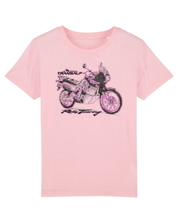 Adventure motorcycles are fun Transalp 600 Cotton Pink
