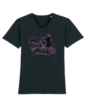 Adventure motorcycles are fun Transalp 600 Black
