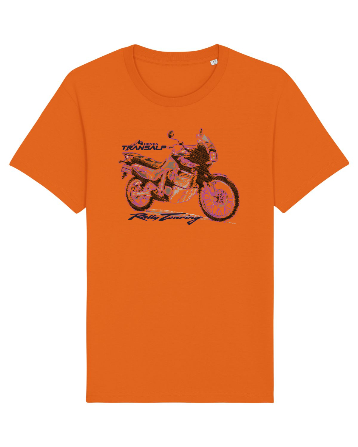 Tricou mânecă scurtă Unisex Rocker Bright Orange