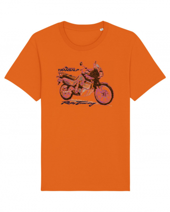 Adventure motorcycles are fun Transalp 600 Bright Orange