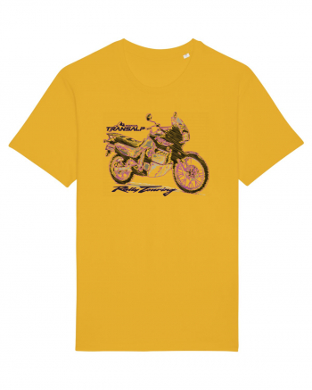 Adventure motorcycles are fun Transalp 600 Spectra Yellow