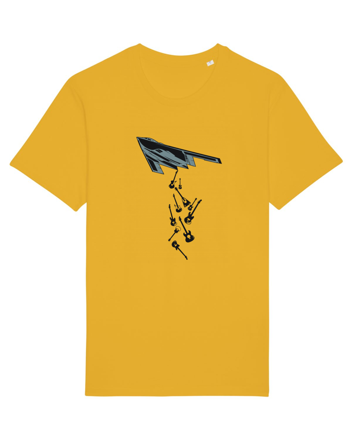 Tricou mânecă scurtă Unisex Rocker Spectra Yellow