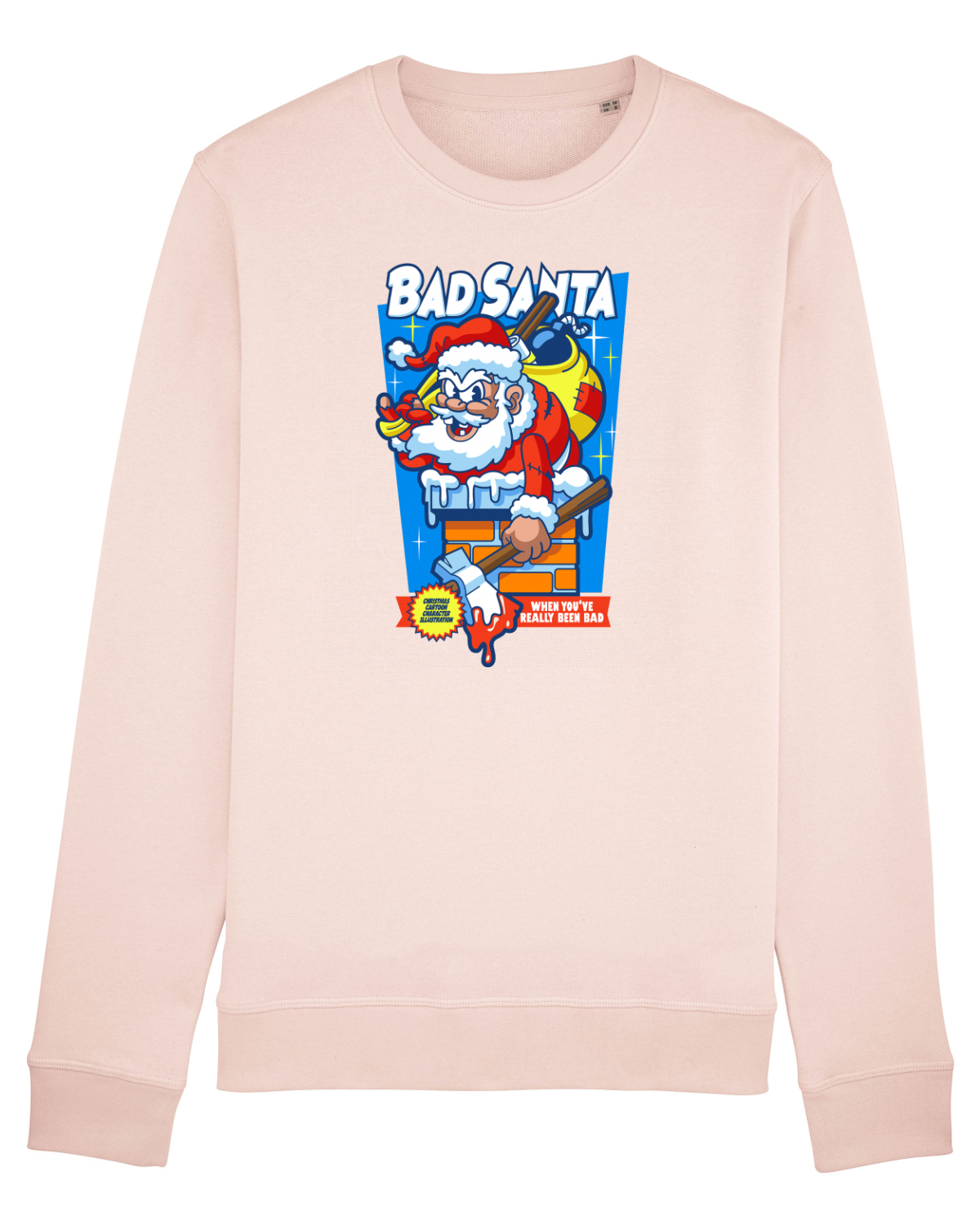 Bluză mânecă lungă Unisex Rise Candy Pink