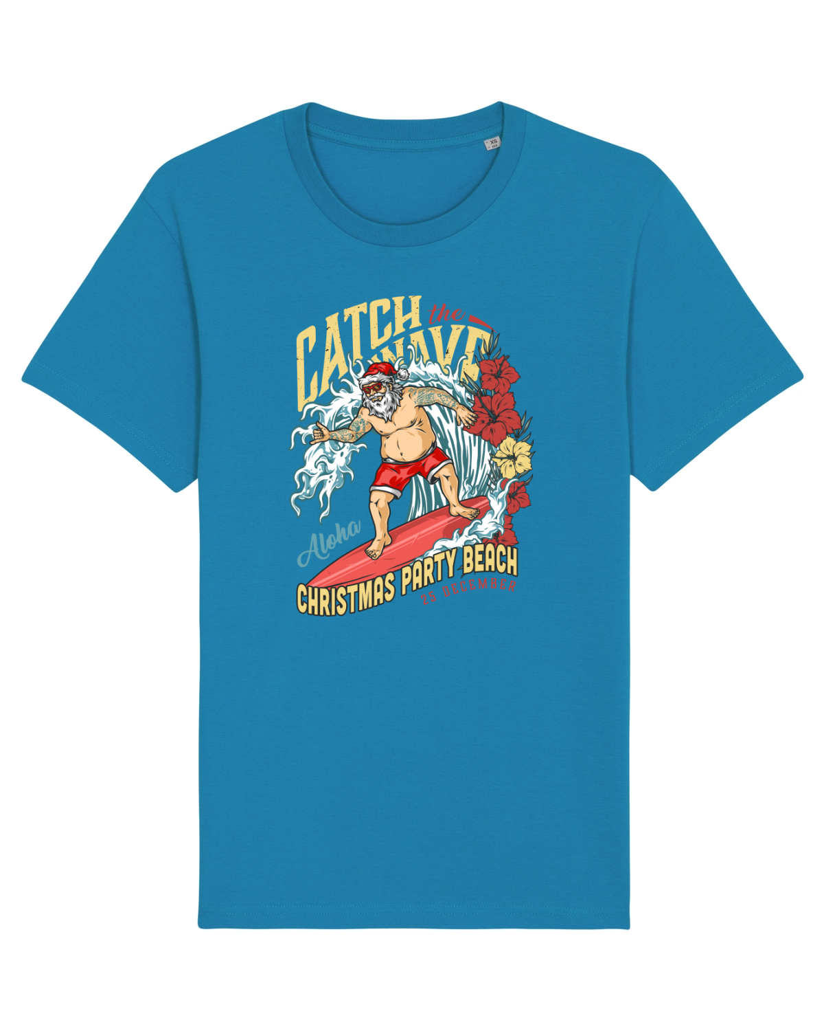Tricou mânecă scurtă Unisex Rocker Azur