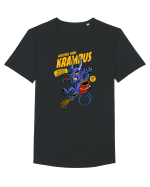 Greetings from Krampus Tricou mânecă scurtă guler larg Bărbat Skater