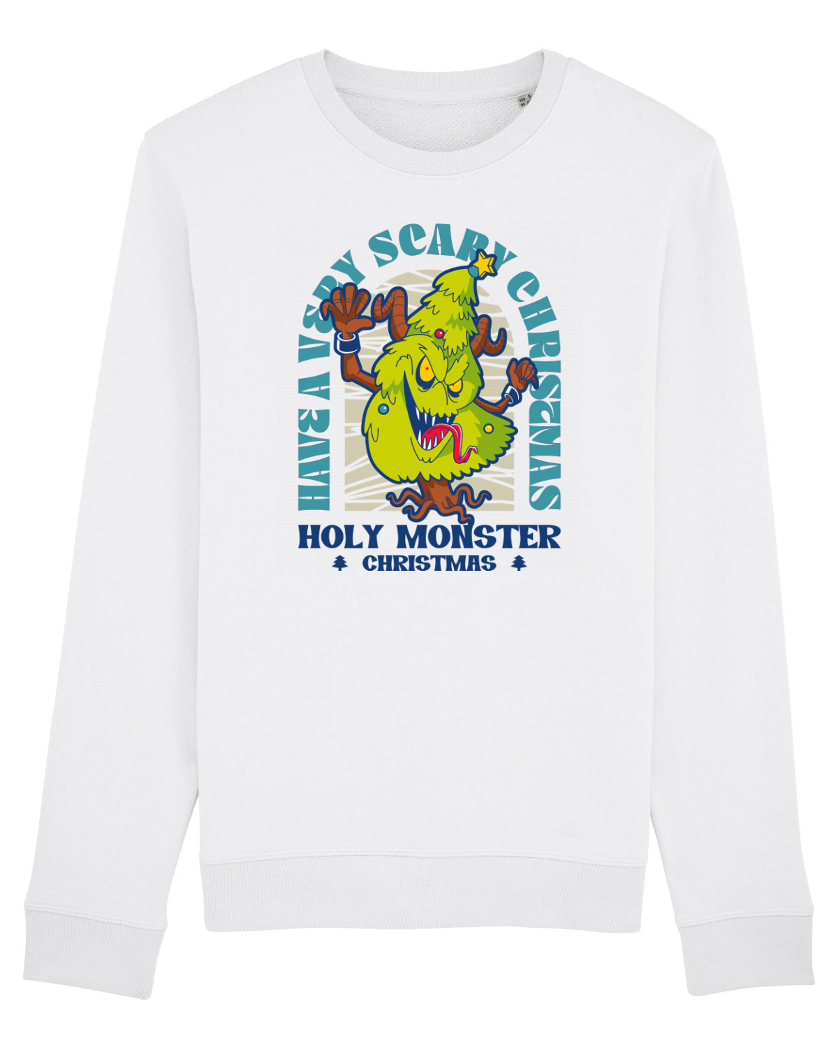 Bluză mânecă lungă Unisex Rise White
