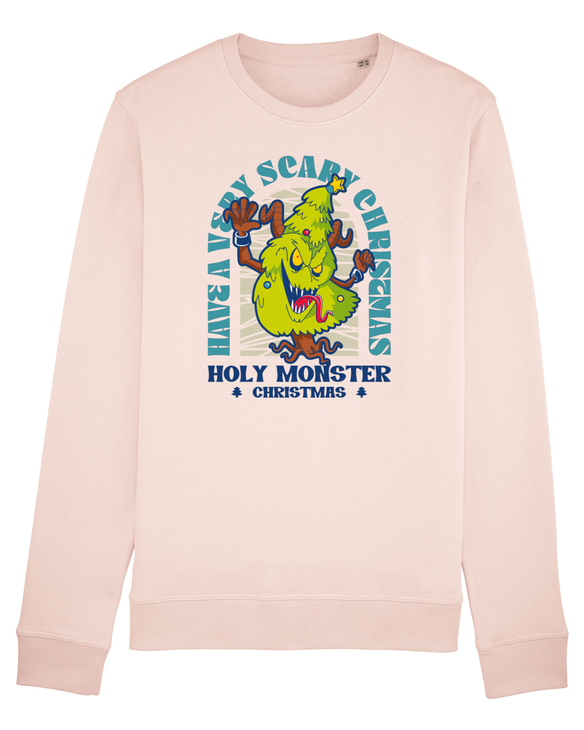 Bluză mânecă lungă Unisex Rise Candy Pink