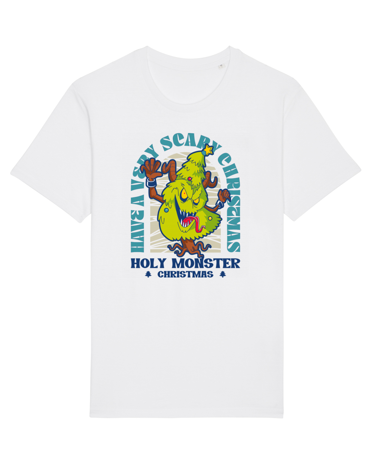 Tricou mânecă scurtă Unisex Rocker White
