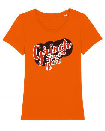 Grinch anytime of the year Bright Orange